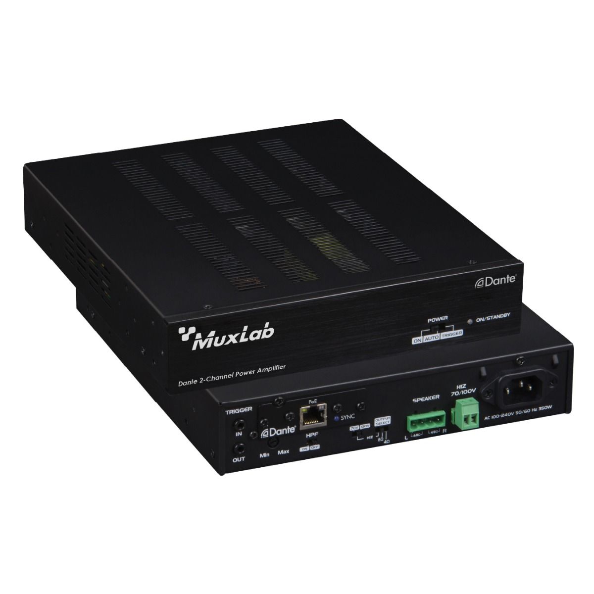 Dante 2 Channel Power Amplifier (240W)