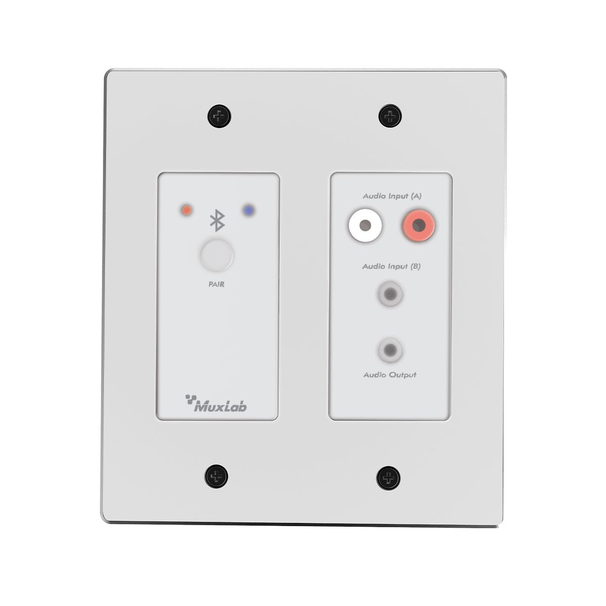 Bluetooth and Analog Audio to Dante, White
