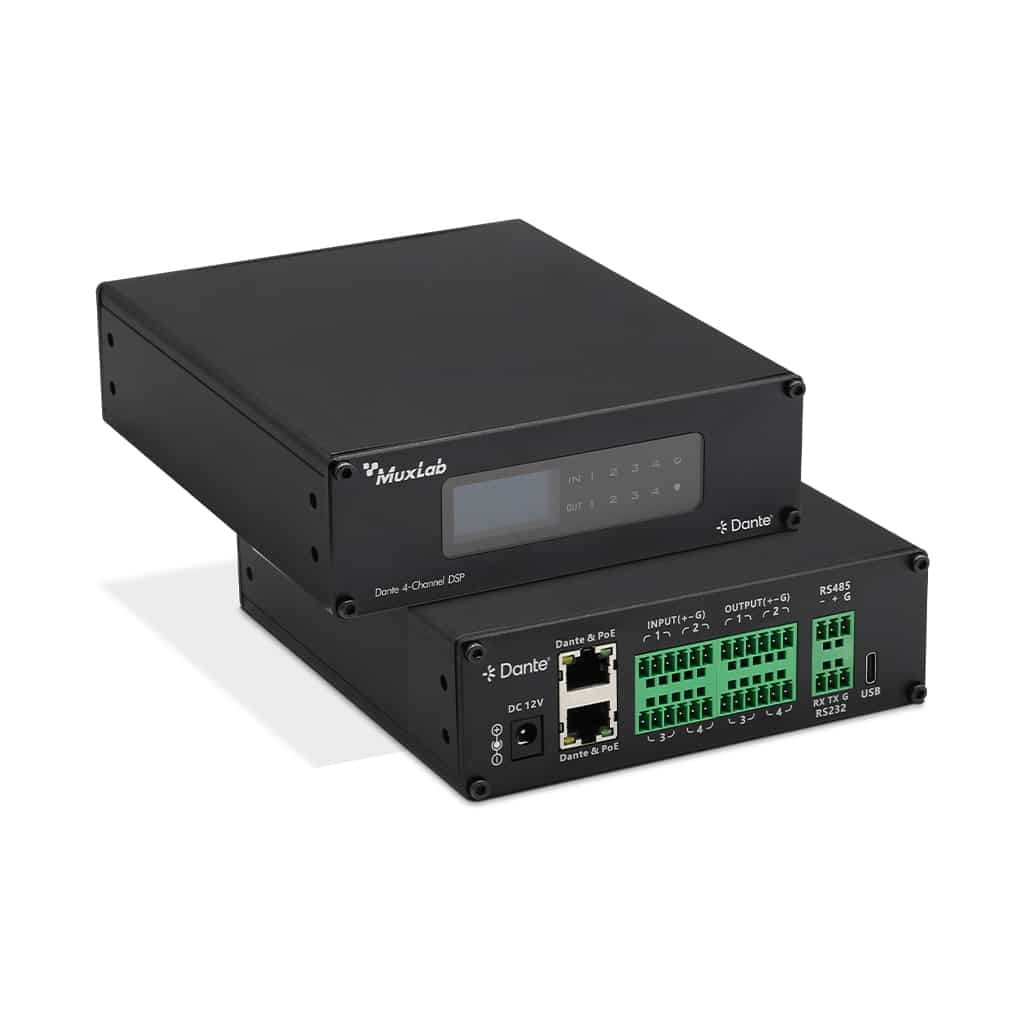 Dante 4-Channel Audio DSP - v2