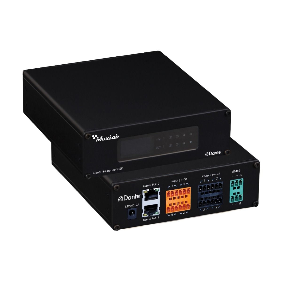 Dante 4-Channel Audio DSP