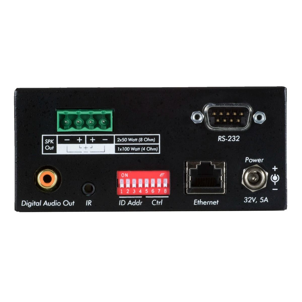 Audio - AMP over IP RX Extender, with AMP 50W-CH