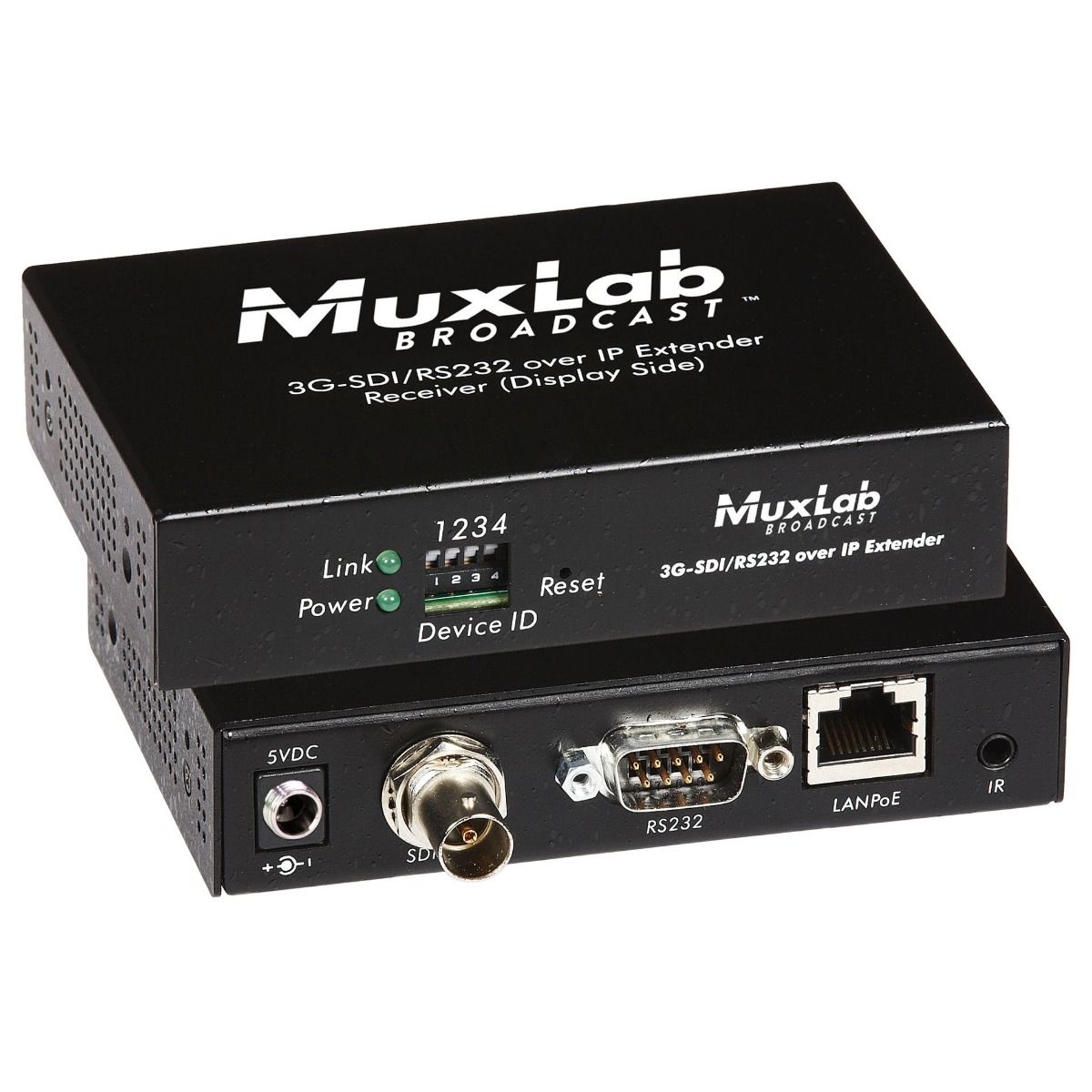 3G-SDI - RS232 over IP Receiver with PoE