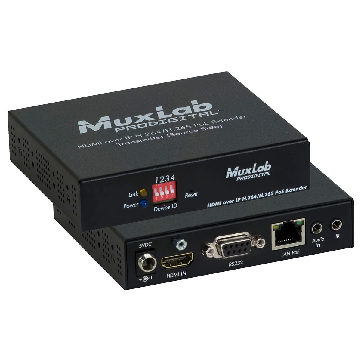 HDMI over IP H.264/H.265 PoE Receiver, 4K60 - v2
