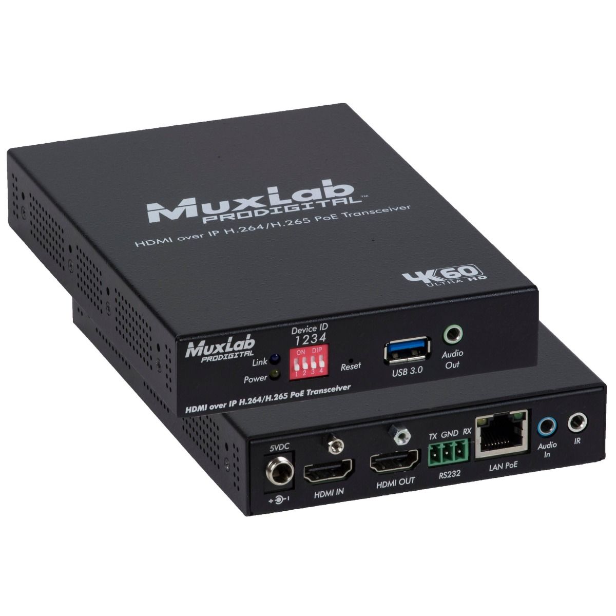 HDMI 2.0 over IP H.264/H.265 PoE Transmitter, 4K60