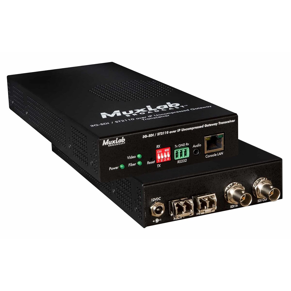 3G-SDI/ST2110 over IP Gateway Tranceiver, MM