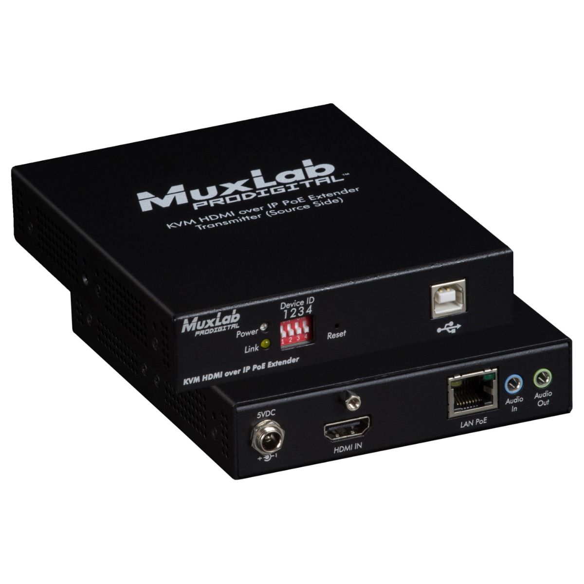 KVM HDMI over IP PoE Transmitter, UHD-4K