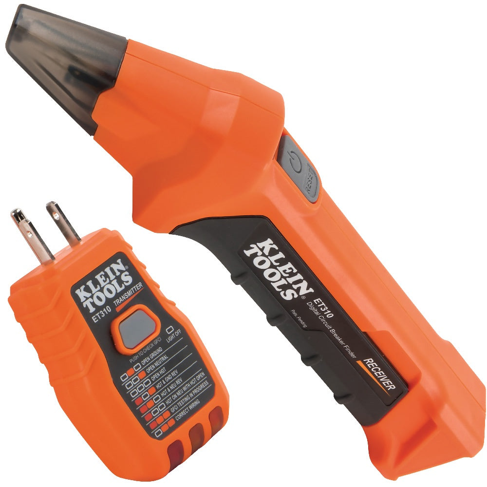 KLEIN DIGITAL CIRCUIT BREAKER FINDER WITH GFCI OUTLET TEST ET310