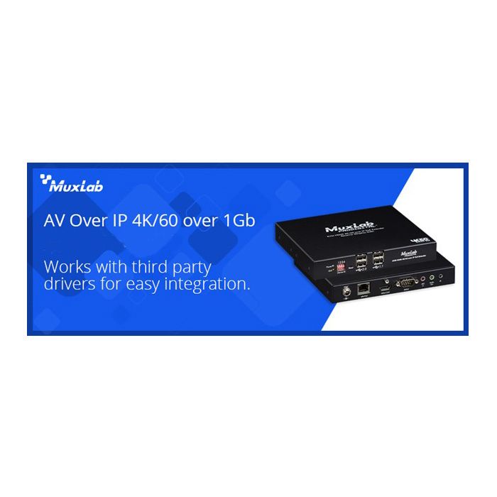 KVM HDMI over IP PoE Transmitter, 4K-60