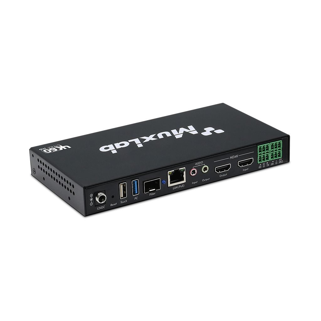 KVM over IP PoE Workstation Transceiver 4K/60