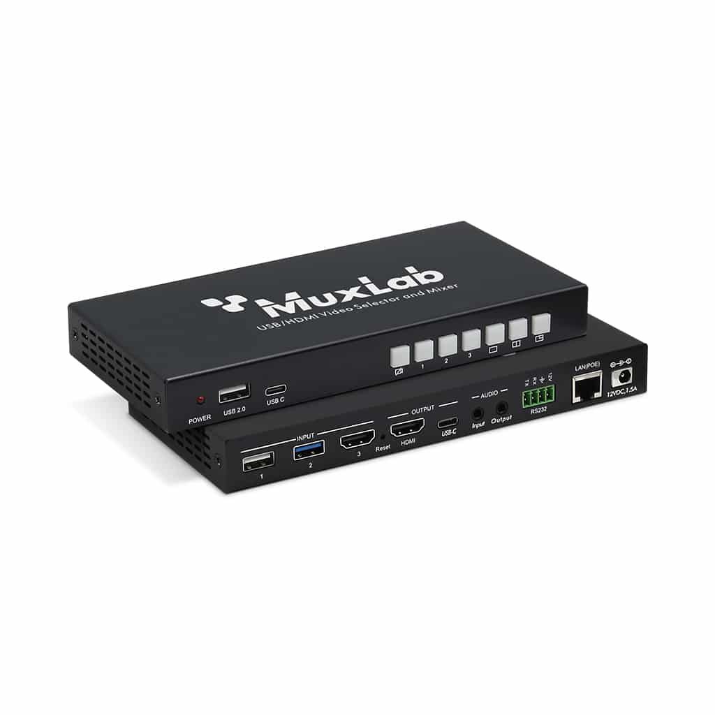 USB/HDMI Video Selector and Mixer