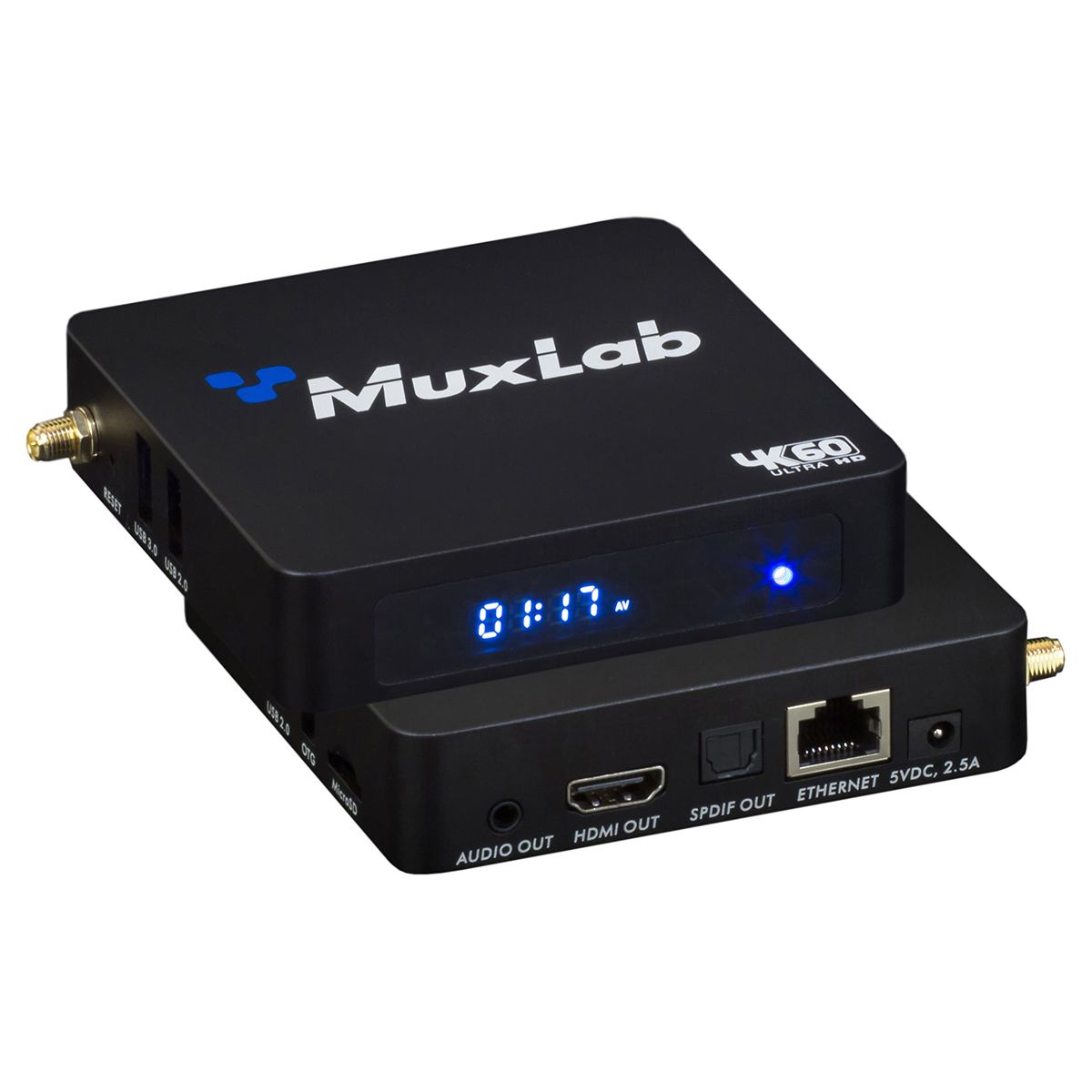 HDMI over IP Receiver with Signage Player