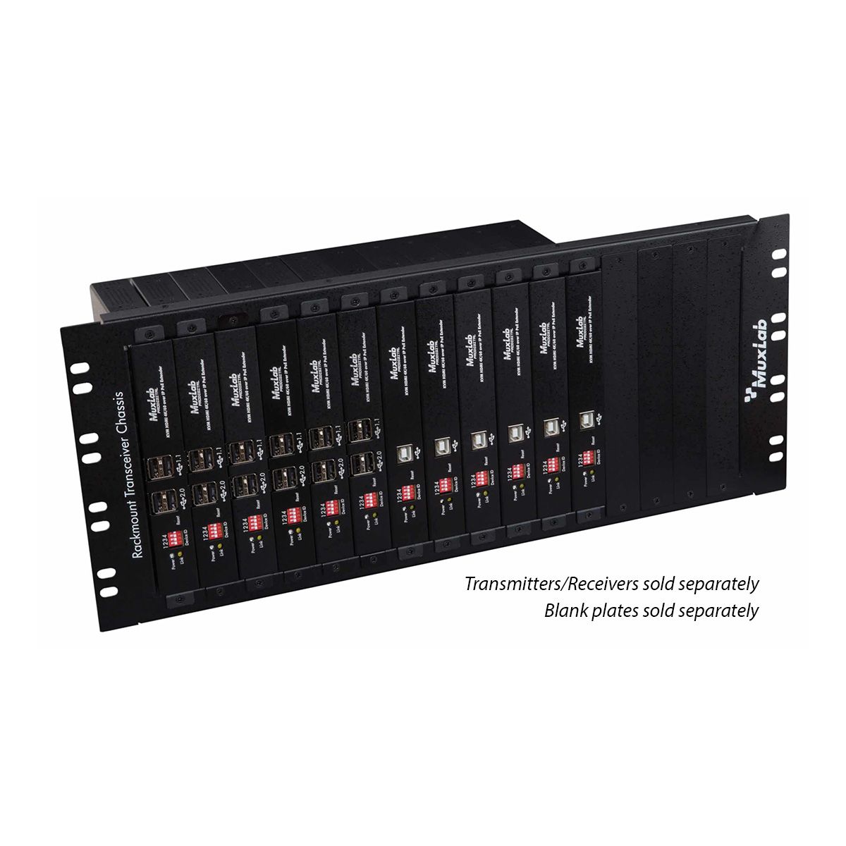 16 Port Rackmount Transceiver Chassis 4.5U