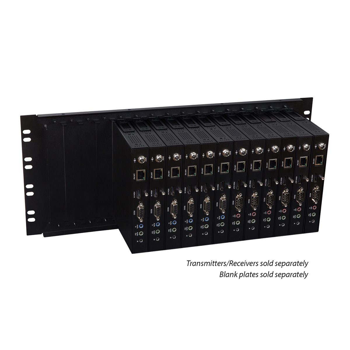 16 Port Rackmount Transceiver Chassis 4.5U