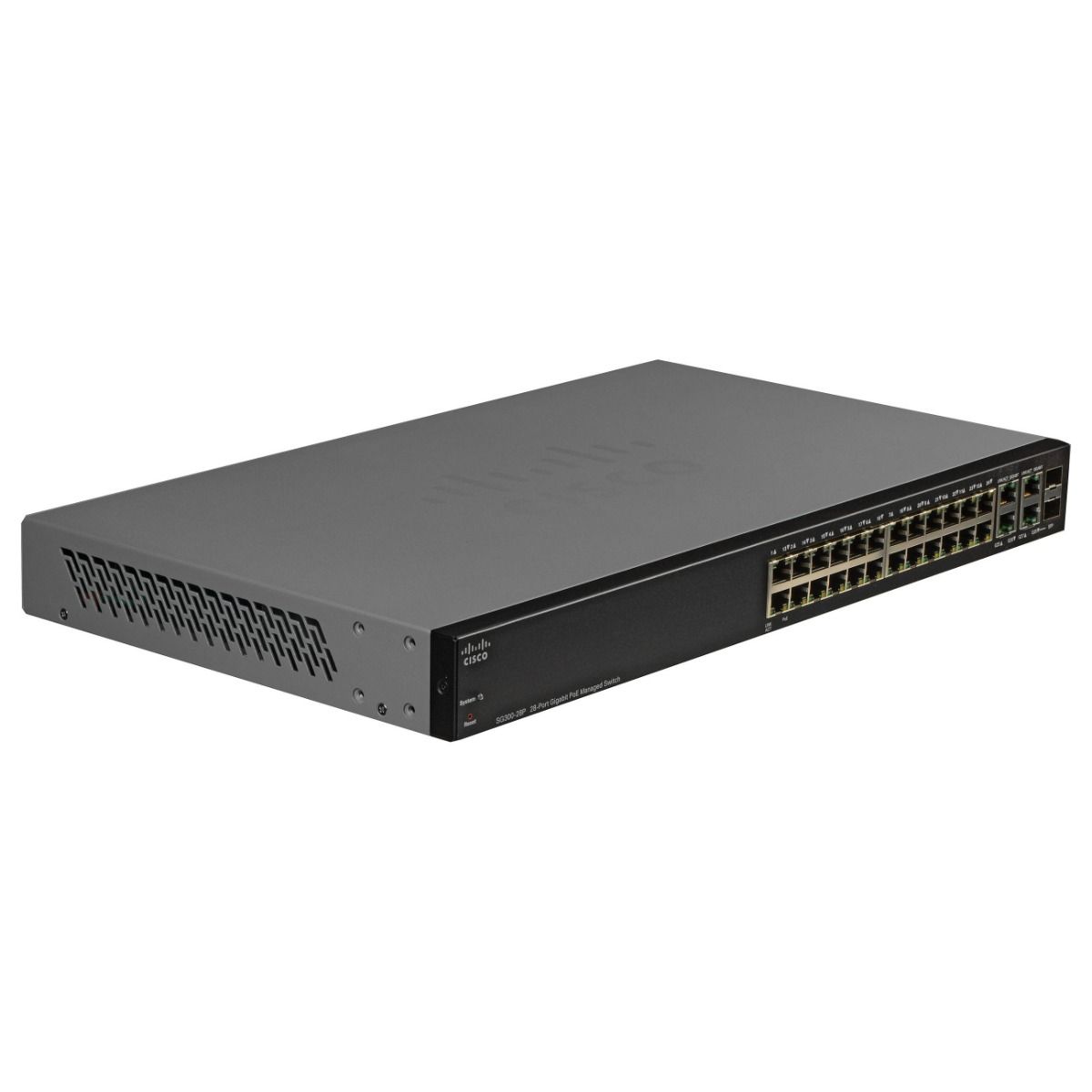 Cisco SG350-28P 28-Port Gigabit PoE Managed Configured Switc
