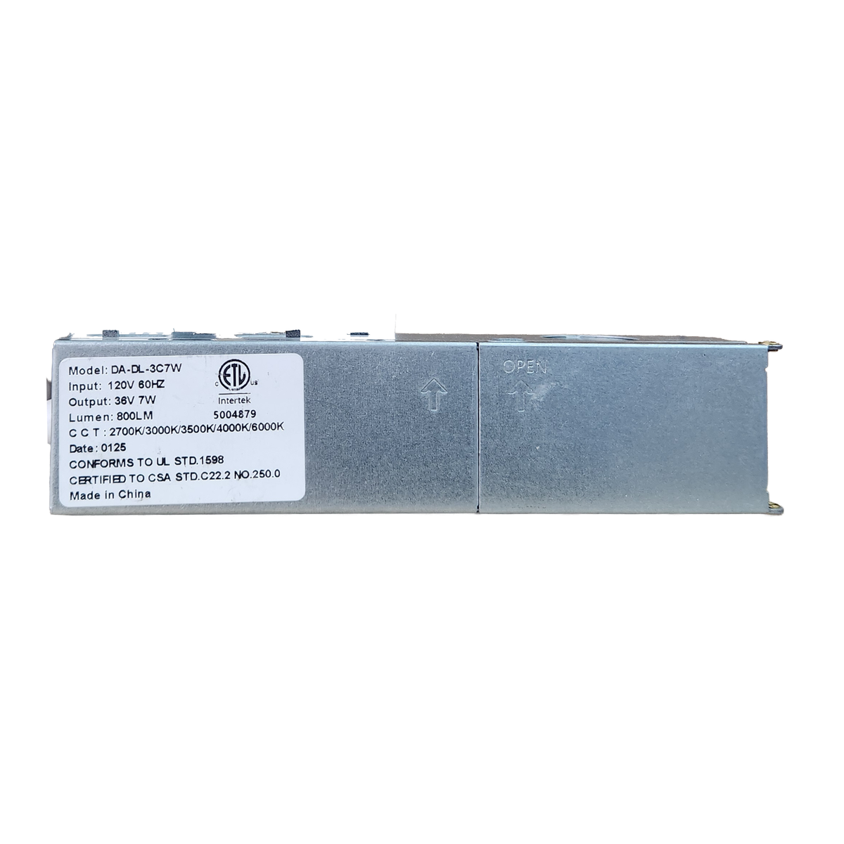 ADJUSTABLE PINHOLE DOWNLIGHT -WHT
