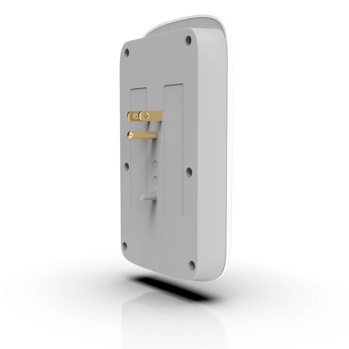Monster - Wall Surge Protector, 6 AC, 4 USB-A, WHT