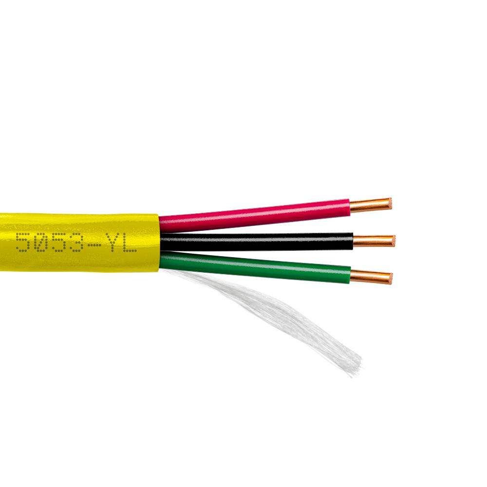 Provo Multi-Conductor Fire Alarm 18-3c SOL BC UNSH CSA FT4 UL RoHS – Yellow JKT