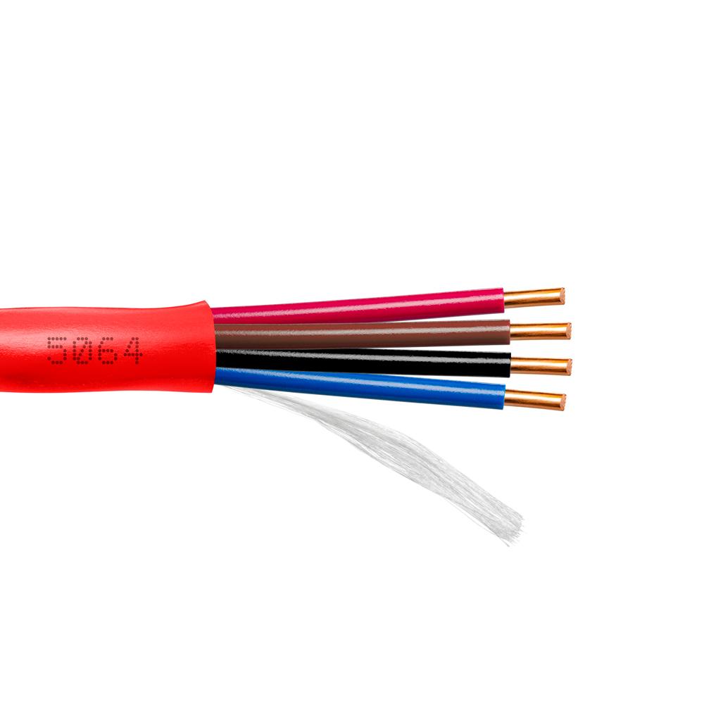 Provo Multi-Conductor Fire Alarm 16-4c SOL BC UNSH CSA FT4 UL RoHS – Red JKT