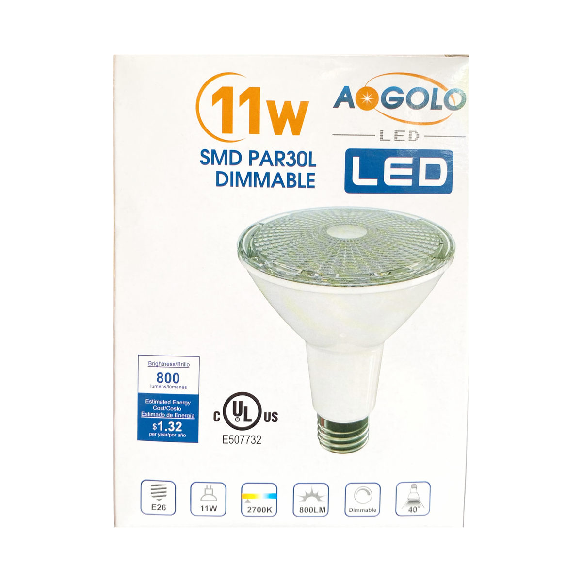 SMD PAR30L 11W 2700K -DIM