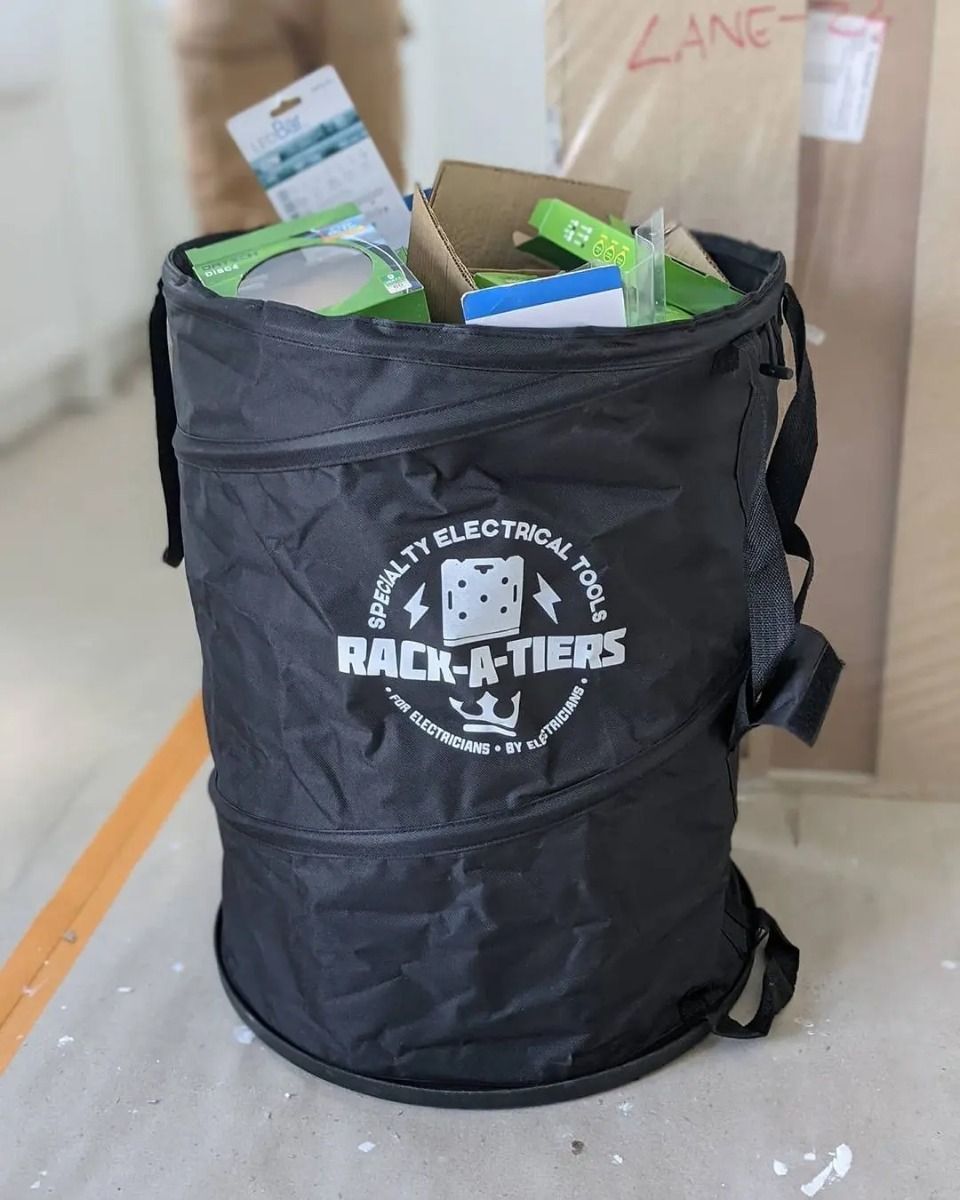 Exploding Garbage Can Ultra- with Plastic Shield -New Style