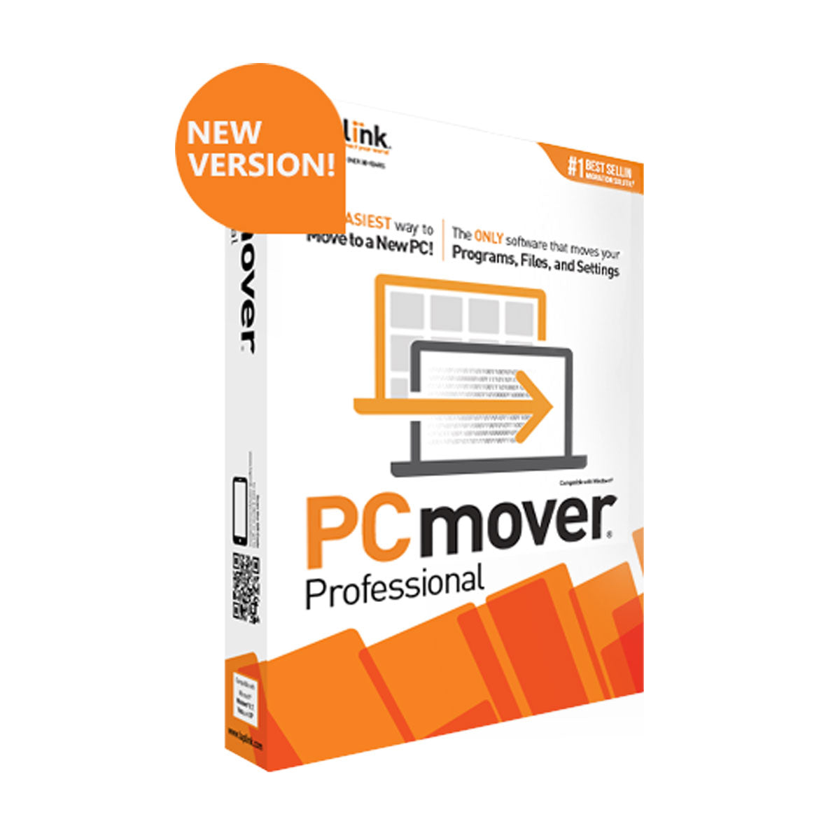 Laplink PCmover Professional 11 - (1 Use) Move Files - Applications - Settings ESD (DOWNLOAD CODE)