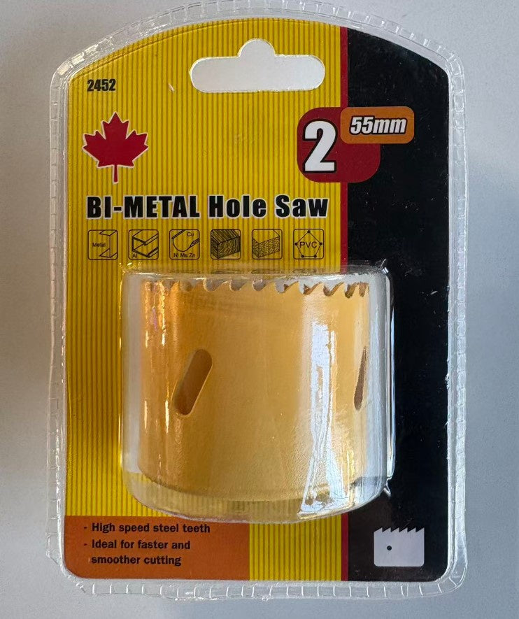 BI-METAL HOLE SAW 2 1/8\\"-55MM