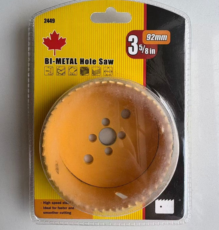 BI-METAL HOLE SAW 3 5/8\\" -92MM