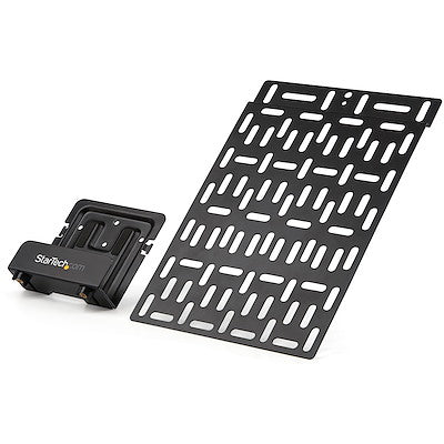 StarTech Mount Universal Adjustable TV Accessory & Wall Mount Bracket  - Behind TV Adjustable Cradle Devices Up to 11 lb Media Player/Router/AV Switches/Apple TV Box