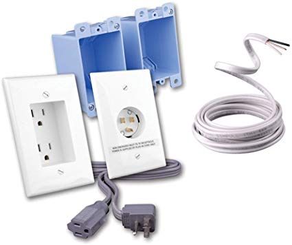 Rapid Link Power - Complete Install Kit with Romax, White