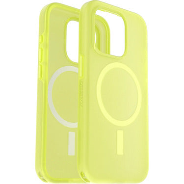 OtterBox iPhone 15 Pro Symmetry Case Soft Touch - Lemon Pucker