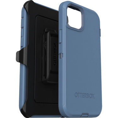 OtterBox iPhone 15+/14+ Defender Case - Baby Blue Jeans