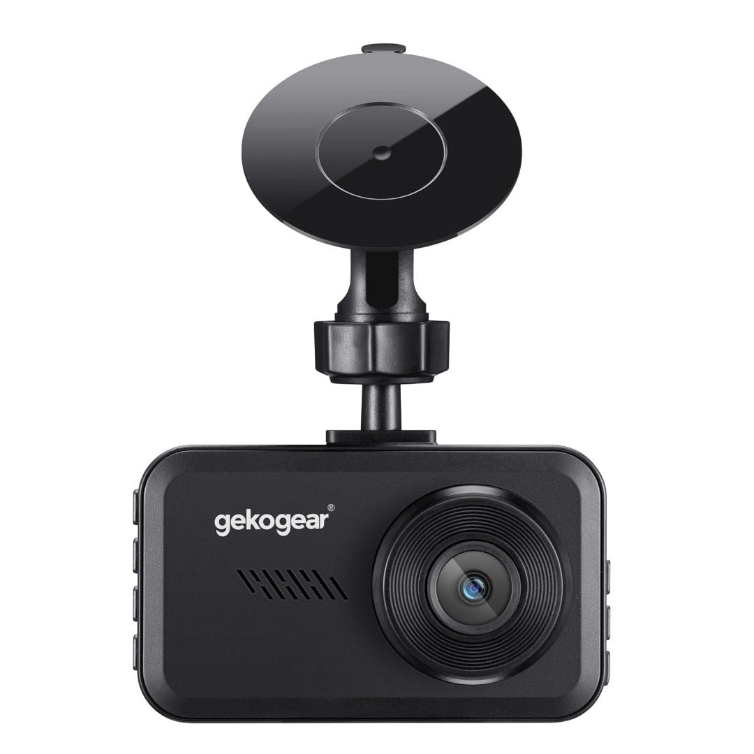GekoGear Dashcam - Orbit D111 1080p HD 140 Degree Wide Angle G-Sensor 32GB MicroSD Included (support up to 64GB) - Black