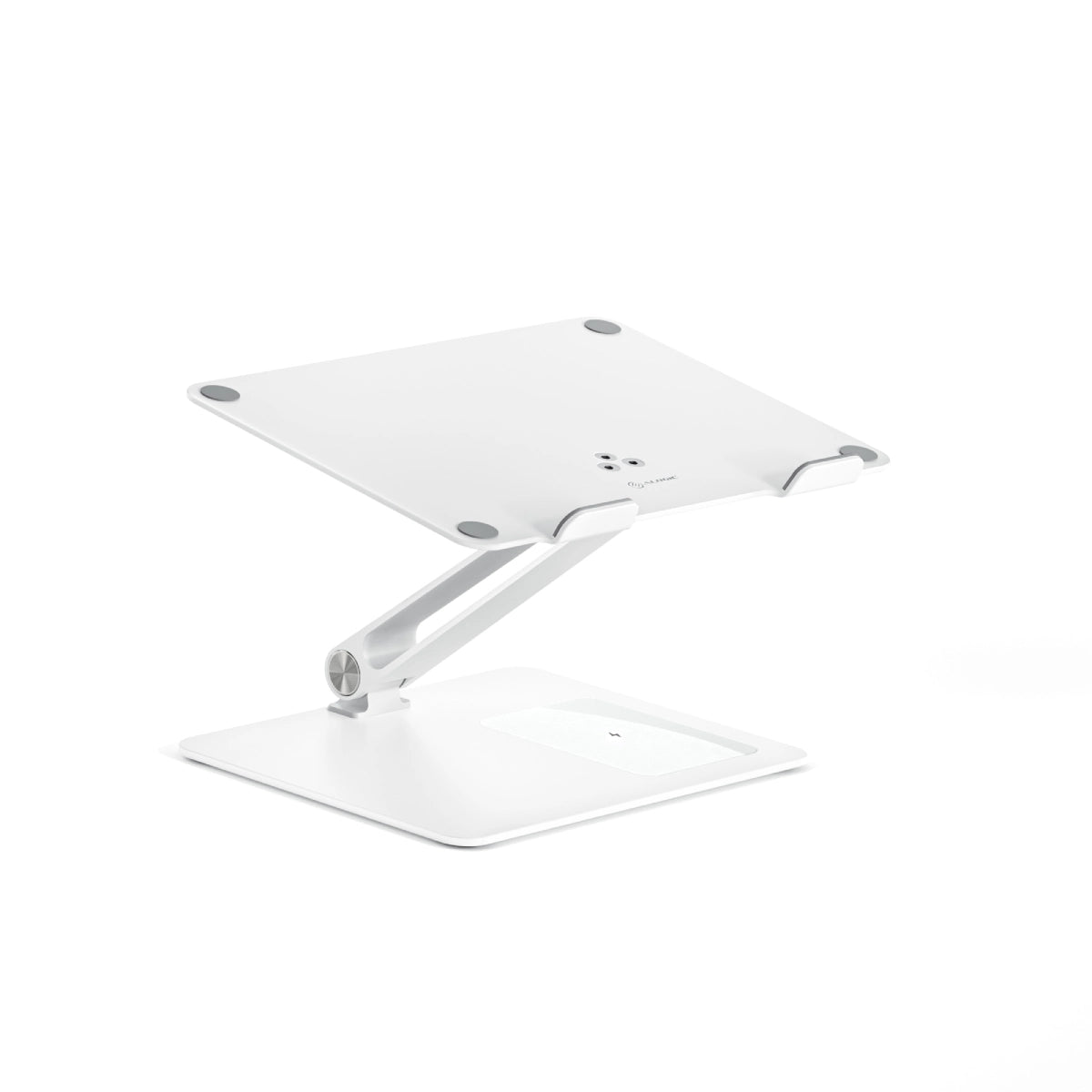 Alogic Laptop Stand with Wireless Charger 10W Adjustable & Lightweight Elite Power - White
