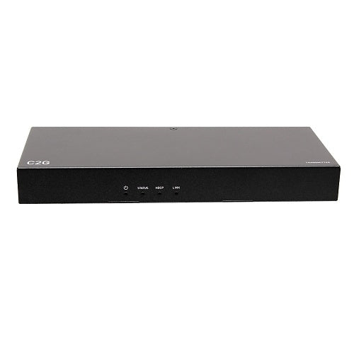 C2G C2G30013 4K 60 Hz HDMI HDBaseT 3.5mm, USB-B to A, and RS232 Over CAT Extender Box Transmitter to Box Receiver