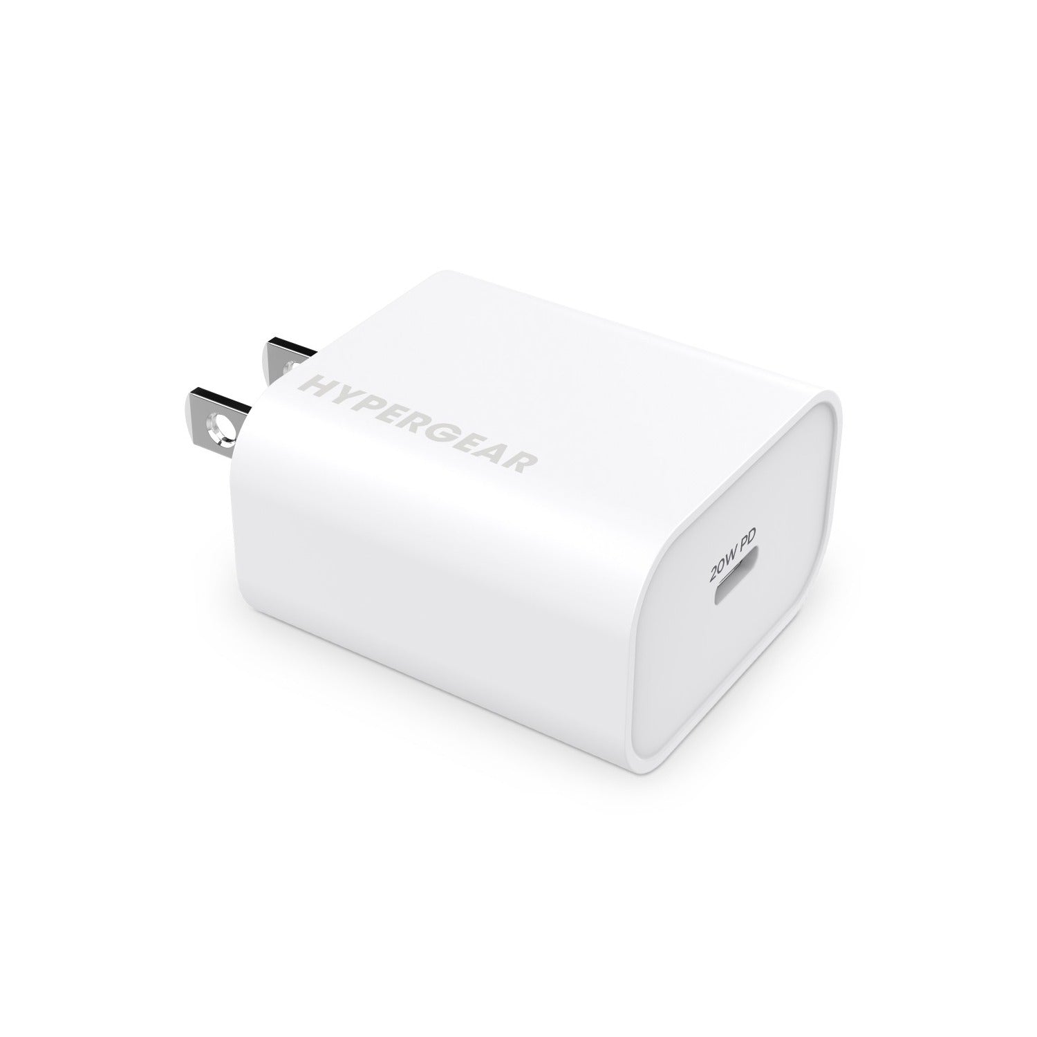 HyperGear Wall Charger 1 Port USB-C 20W MagSafe Compatible - White