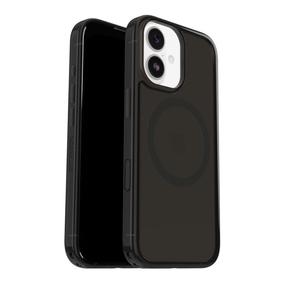 OtterBox iPhone 17 Symmetry Clear with MagSafe + Camera Control Case - Black Mist