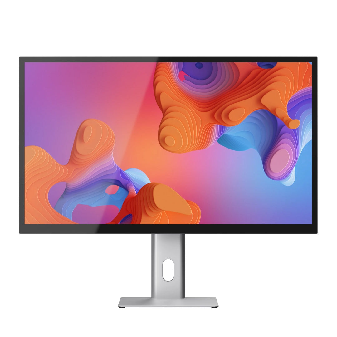 Alogic Monitor 32in Aspekt Gloss Docking UHD 4K with Built in Multi-Port Hub 10-in1 with 90W PD - Silver