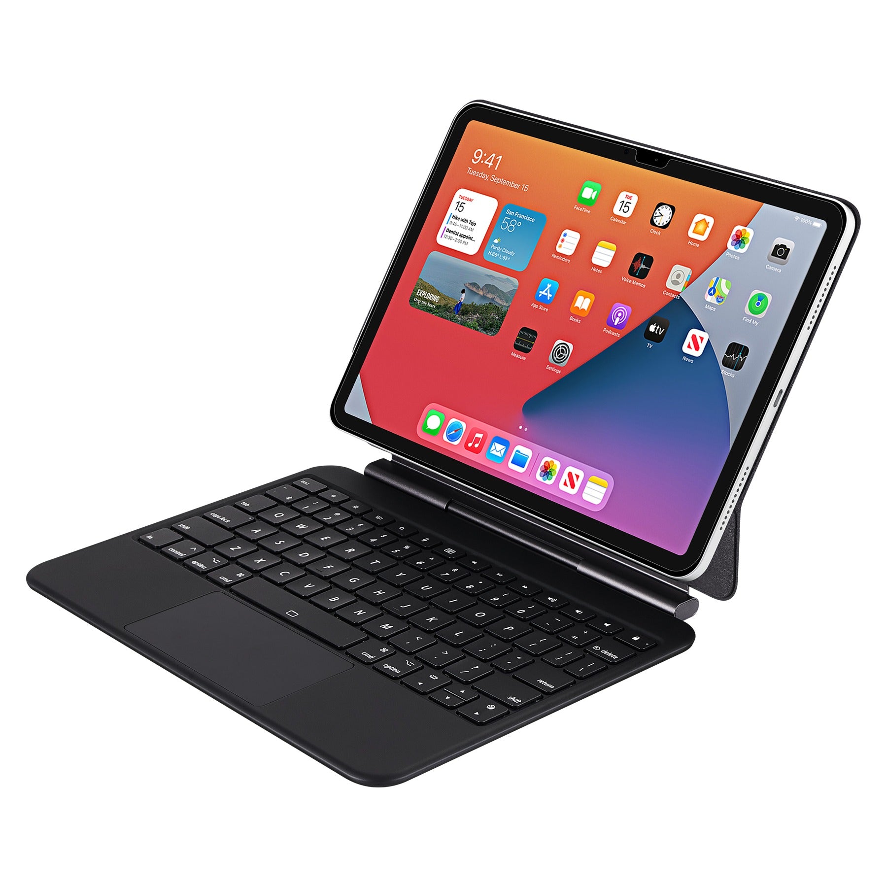 Adesso Bluetooth Keyboard for iPad Pro 11\\", 1/2/3/4 Gen, iPad Air 10.9\\", 4/5/6(M2)