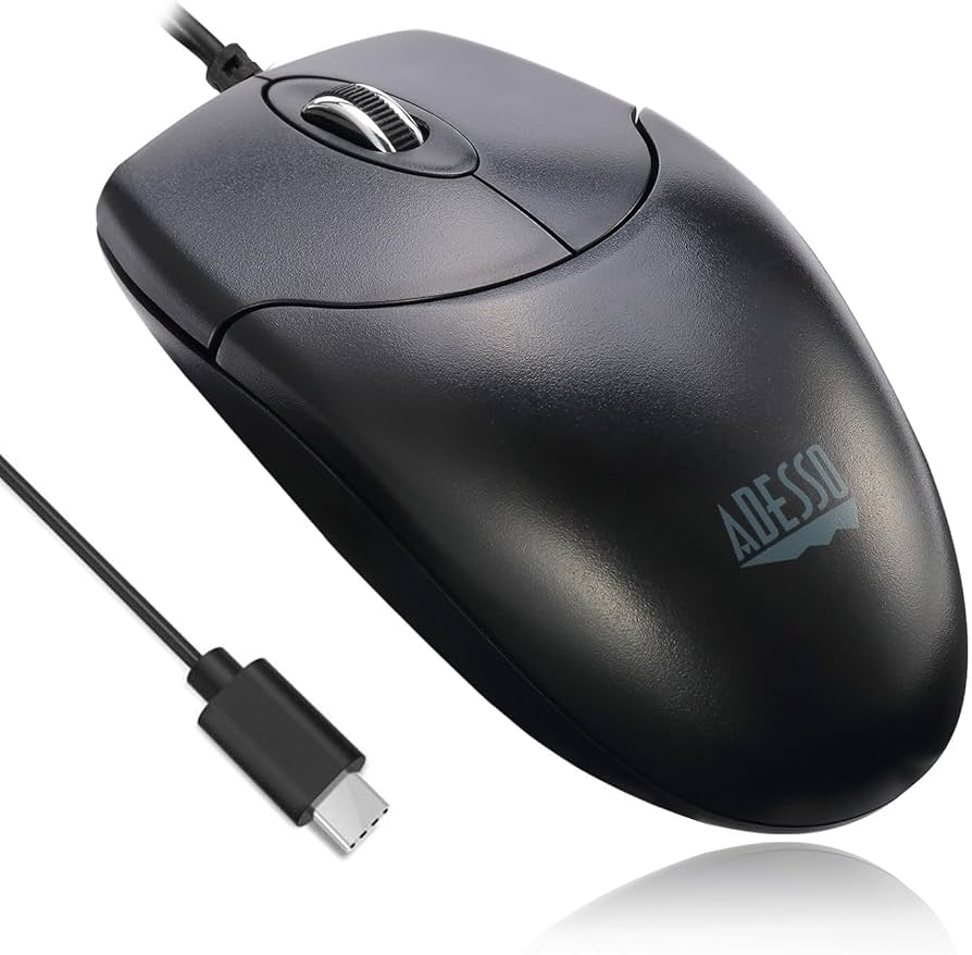 Adesso Typ Desktop full size mouse (TAA Compliant)