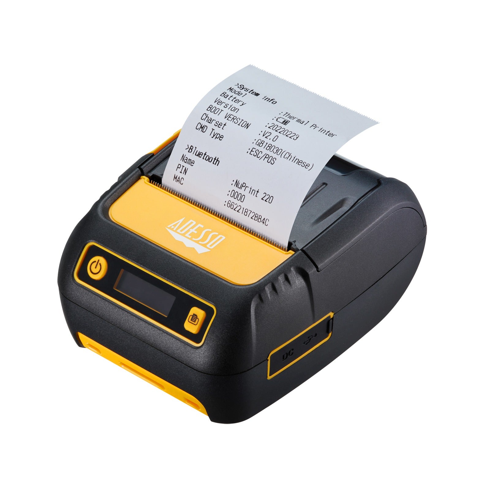 Adesso Bluetooth Thermal Receipt Printer (2\\")(58mm)