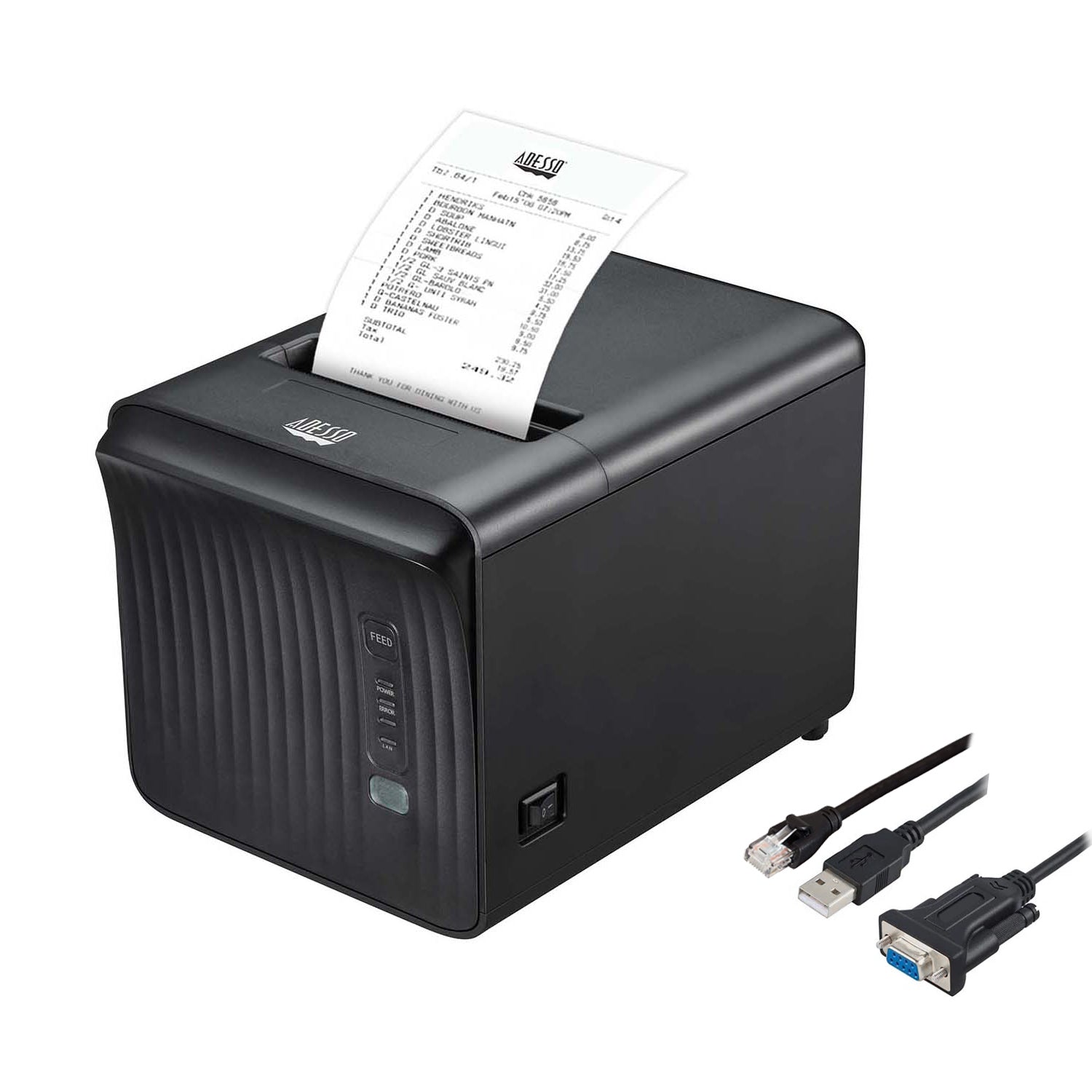 Adesso Network Interface Thermal Receipt Printer (3\\")(80mm)