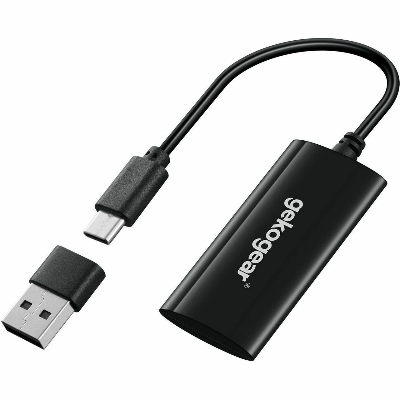 GekoGear Wireless USB Dongle Orbit A200 compatible with Android Auto, USB-A or USB-C connection