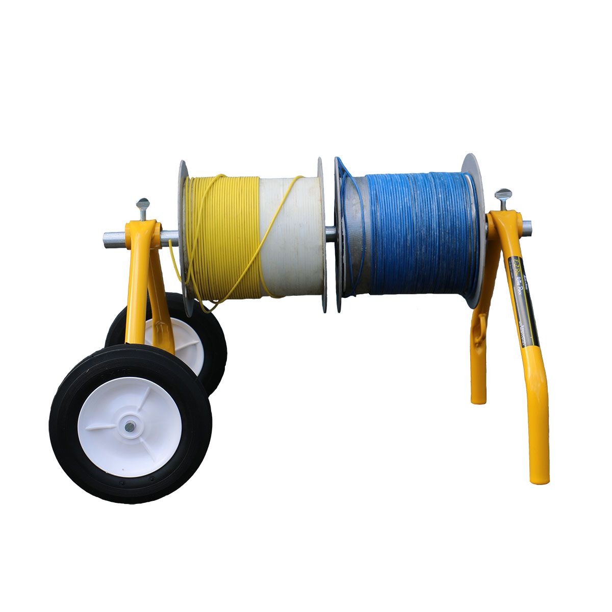 E-Z Roll Wire Rack (Portable Wire Dispenser on wheels)