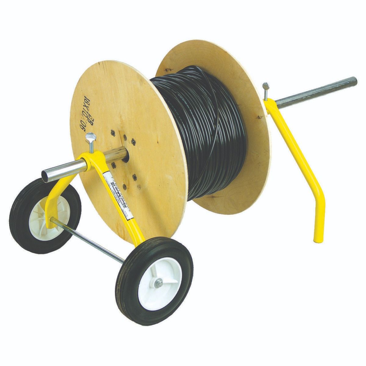 E-Z Roll Wire Rack (Portable Wire Dispenser on wheels)