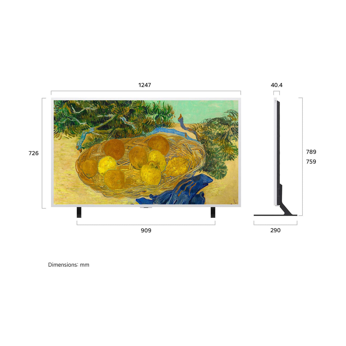 LG LX7B Gallery TV Frame Mini LED 4K