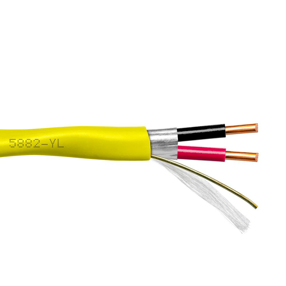 Provo Multi-Conductor Fire Alarm – 18-2c SOL BC FL SH CSA FT4 UL RoHS – Yellow JKT