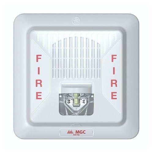 Secutron FHS-400-LF-WW Low Frequency Wall Mount Sounder Strobe, White