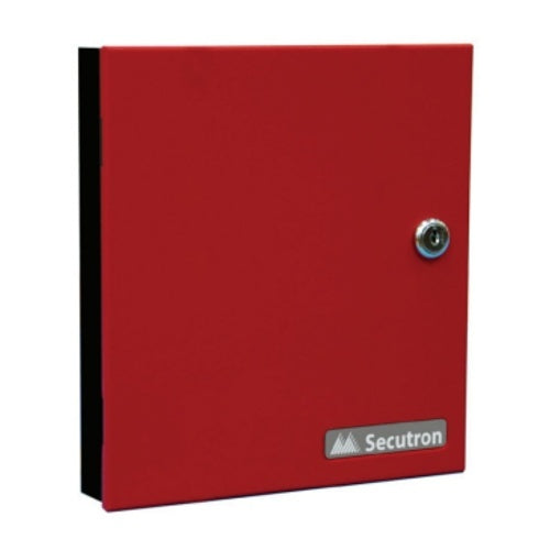 Secutron MR-2312-SR12 Remote Relay Module with Red Enclosure