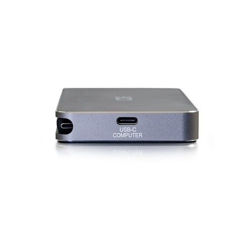 C2G CG54439 USB-C 7-in-1 Dual Display MST Docking Station with HDMI, DisplayPort, VGA and Power Delivery up to 100W, 4K 30 Hz