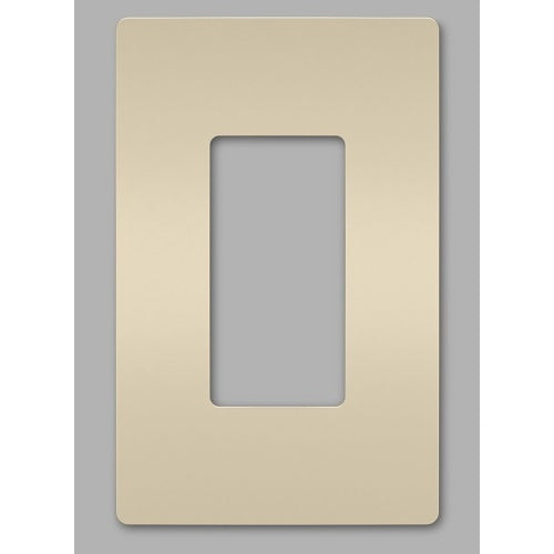 Pass & Seymour RWP26LA radiant 1-Gang Screwless Wall Plate, Light Almond